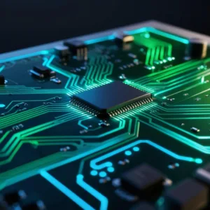 Imagem de um Chip de Processador